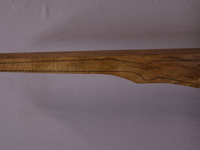 Left side of NR 119 stockwood blank