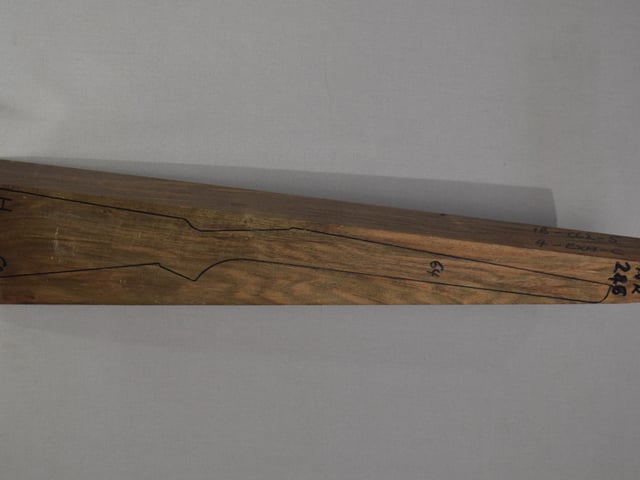 Right side of NR 246 stockwood blank