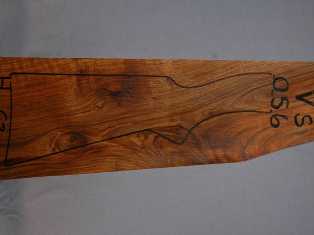 Right side of VS 056 stockwood blank