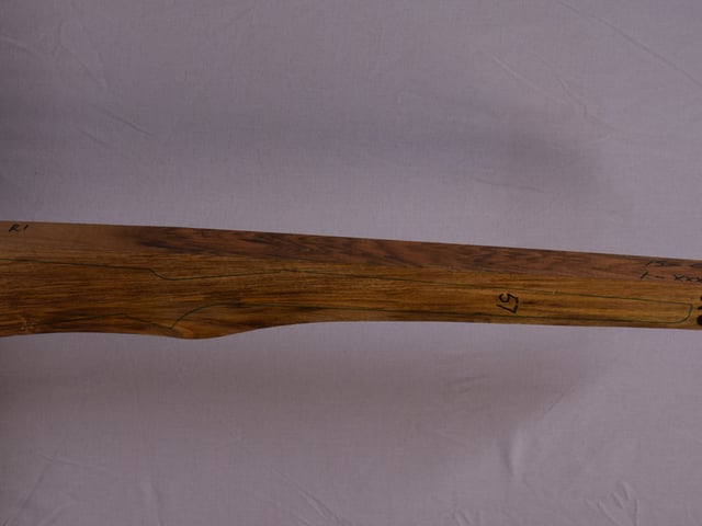 Right side of QR 113 stockwood blank