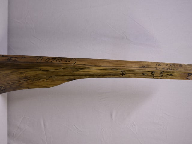 Right side of EXHM 17 stockwood blank