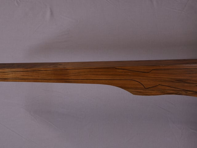 Left side of NR 114 stockwood blank