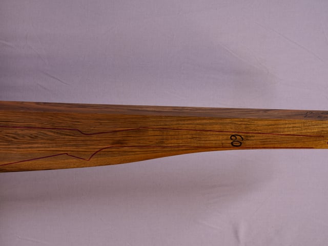 Right side of QR016 stockwood blank