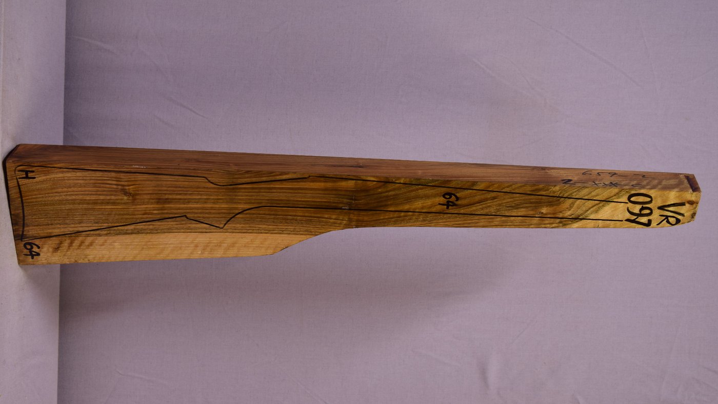 Right side of VR097 stockwood blank