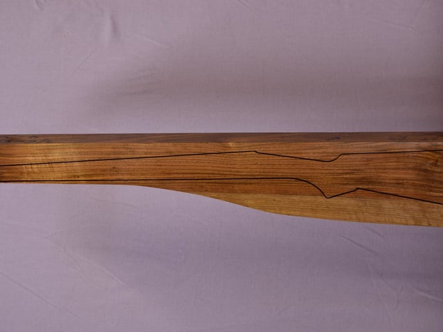 Left side of VR085 stockwood blank