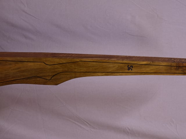 Right side of TR 236 stockwood blank
