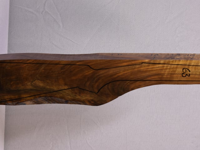 Right side of QTD 025 stockwood blank