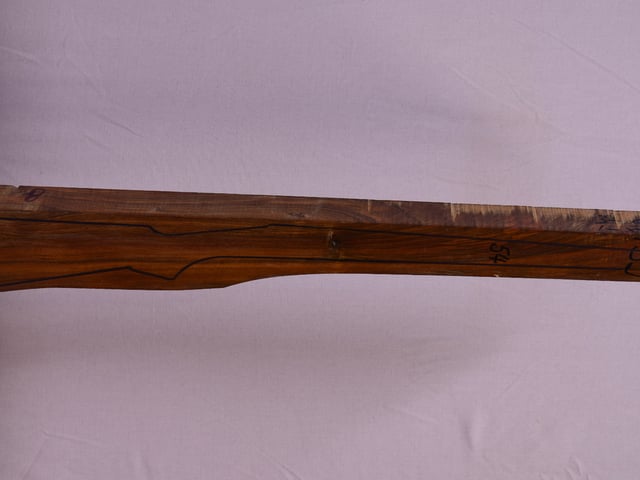 Right side of TR 139 stockwood blank