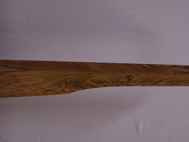 Right side of QR 144 stockwood blank