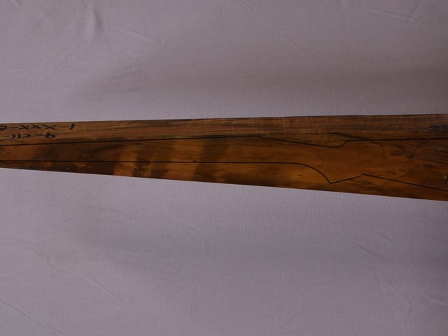 Left side of NR 117 stockwood blank