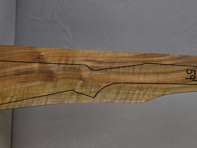 Right side of TTD 009 stockwood blank