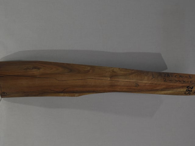 Right side of TR 385 stockwood blank