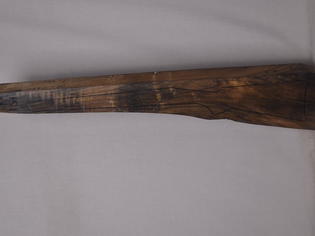 Left side of VR 151 stockwood blank