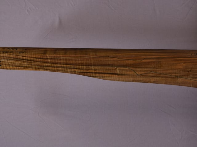 Left side of QR 114 stockwood blank