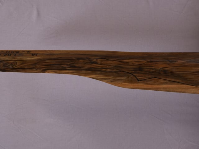 Left side of QR 212 stockwood blank