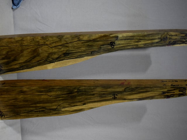 Right side of MPR 119A & 119B stockwood blank