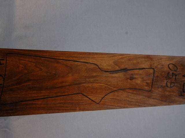 Right side of VS 059 stockwood blank