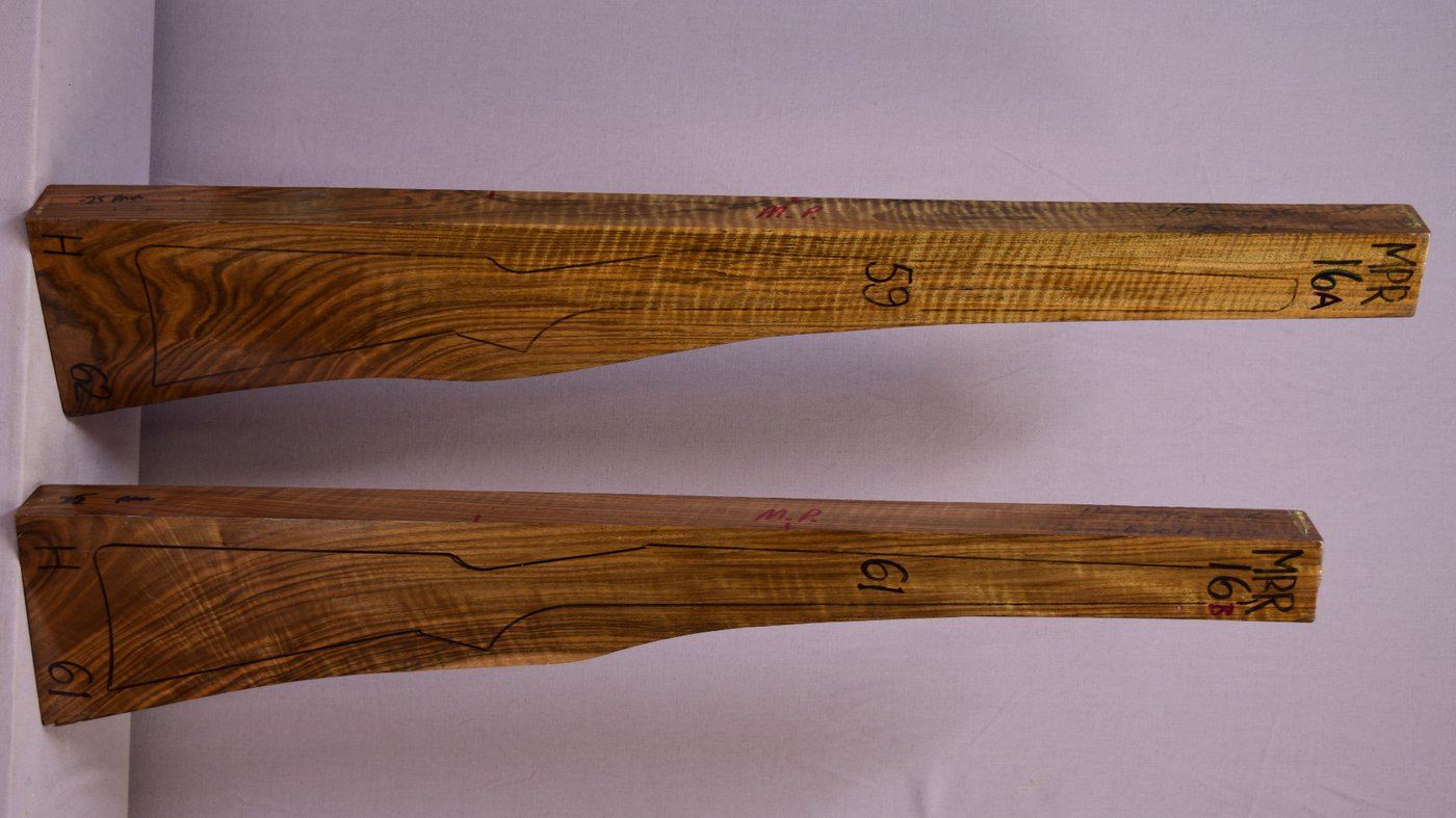 Right side of MPR 16A & 16B stockwood blank