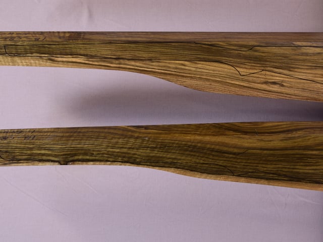 Left side of MPR 95A & 95B stockwood blank