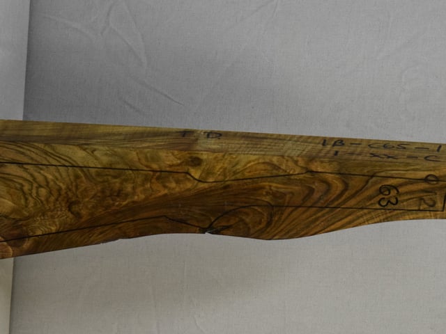 Right side of VTD 012 stockwood blank