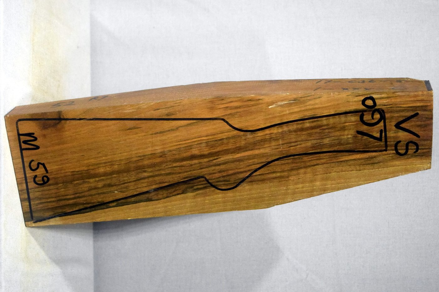 Right side of VS 097 stockwood blank