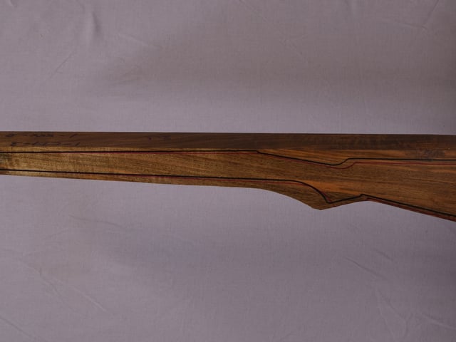 Left side of NR 172 stockwood blank