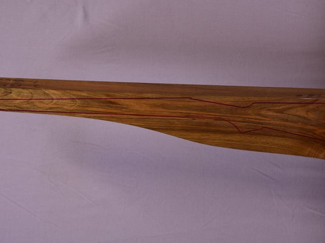 Left side of VR001 stockwood blank
