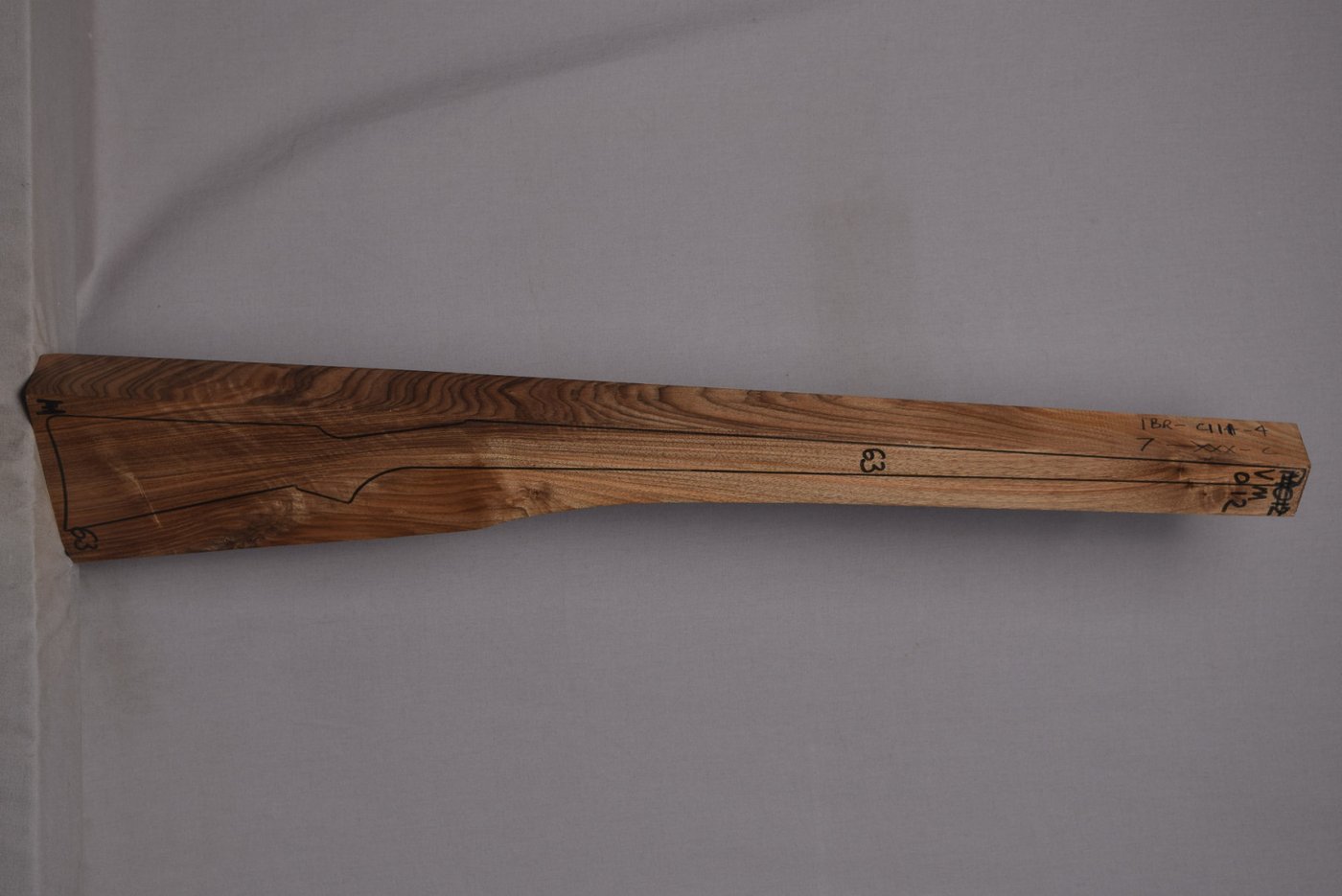 Right side of VM 012 stockwood blank