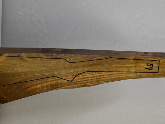 Right side of NTD 006 stockwood blank