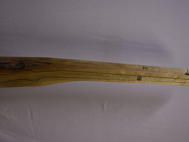 Right side of TM 019 stockwood blank