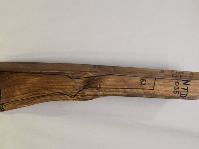 Right side of NTD 035 stockwood blank