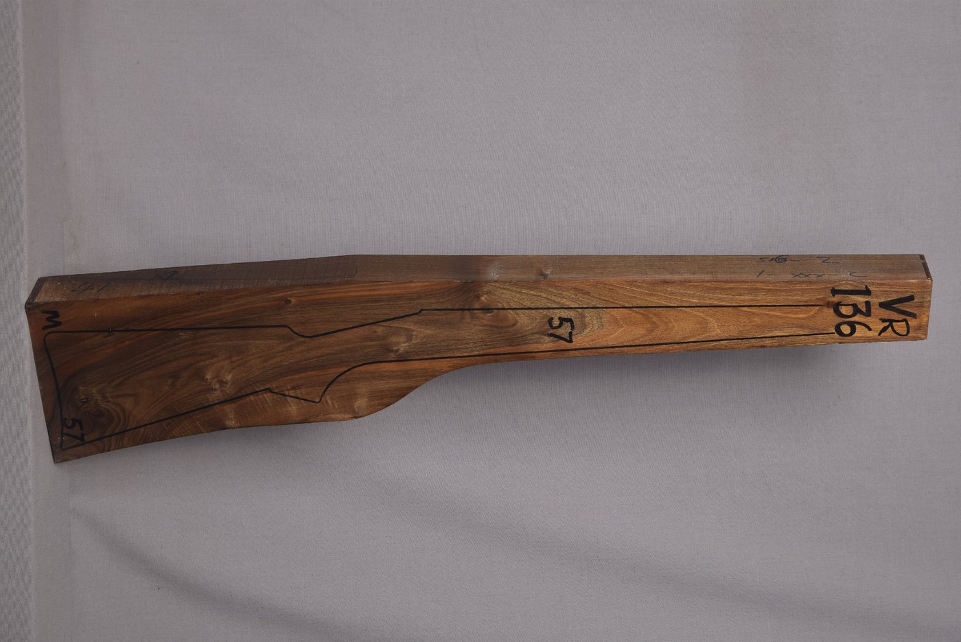 Right side of VR 136 stockwood blank