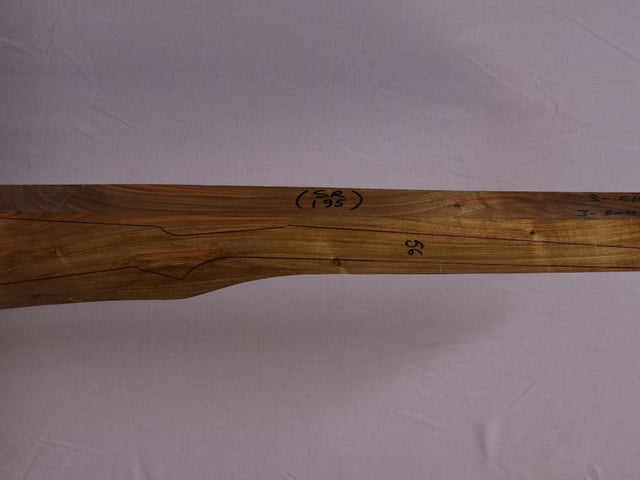 Right side of QR 237 stockwood blank