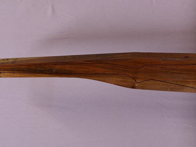 Left side of TR 138 stockwood blank