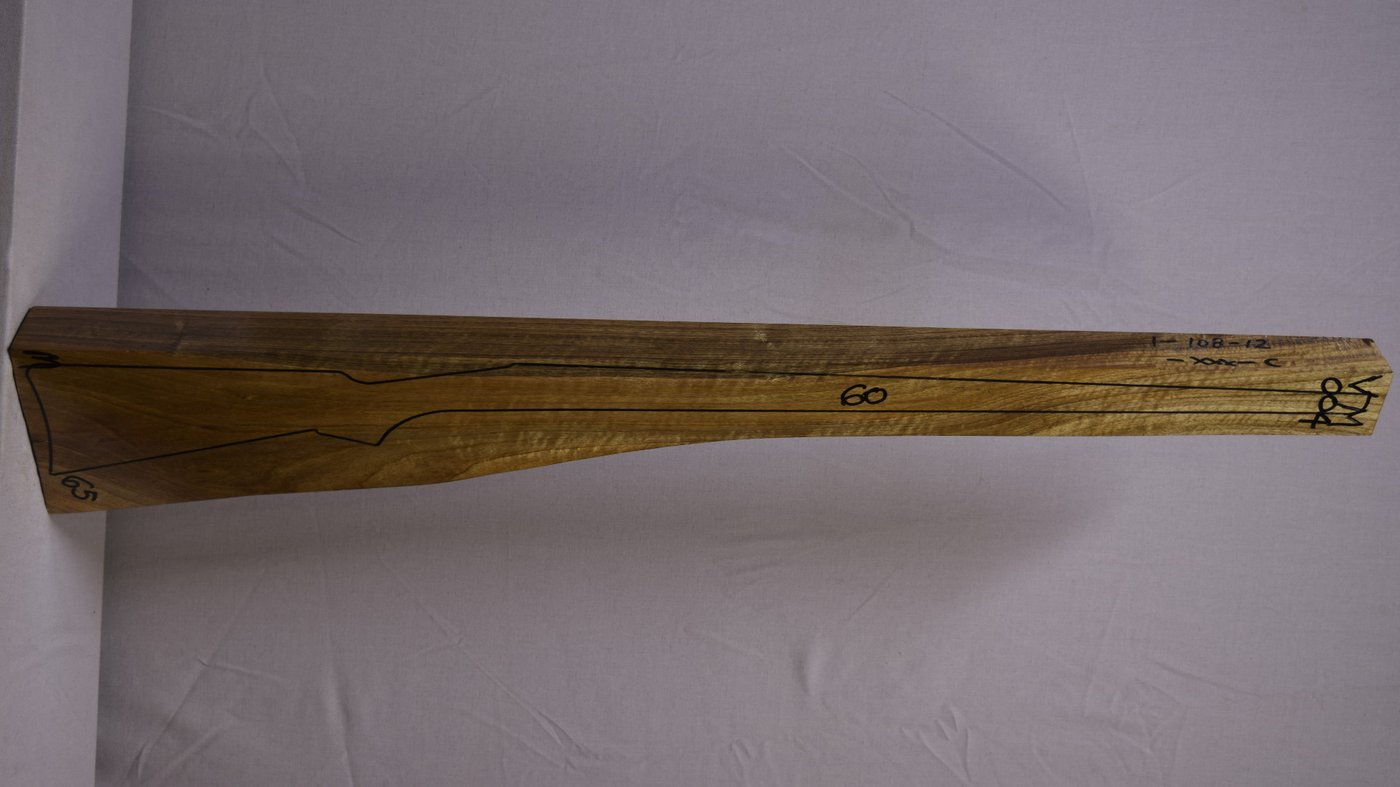 Right side of VM 004 stockwood blank