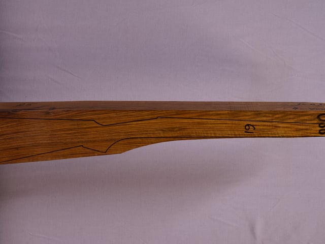 Right side of NR088 stockwood blank