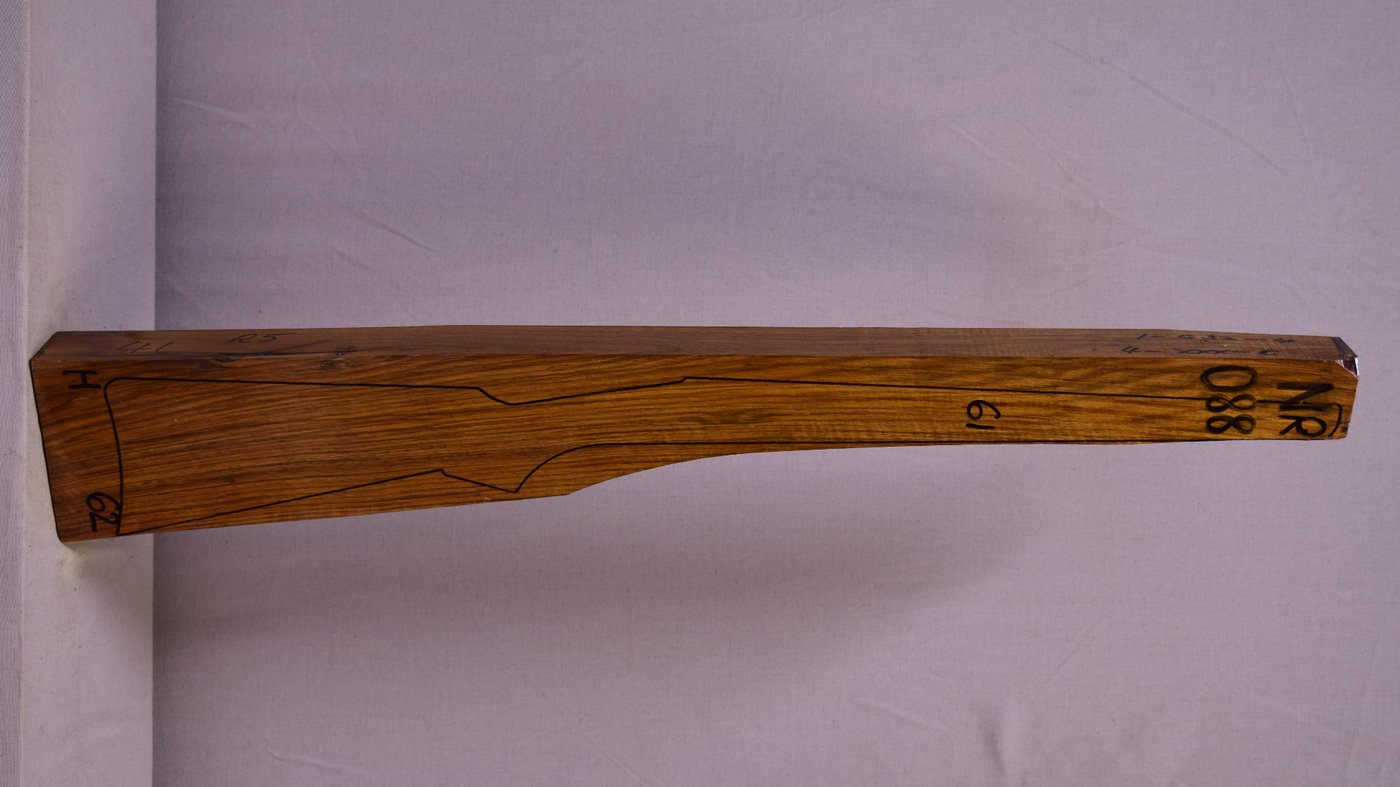 Right side of NR088 stockwood blank