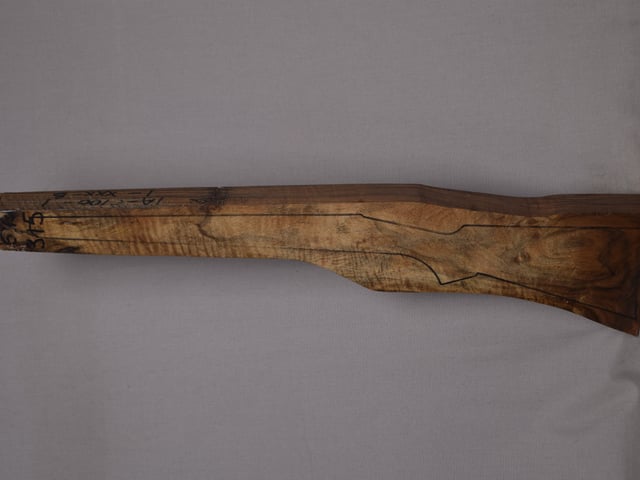 Left side of QR 315 stockwood blank