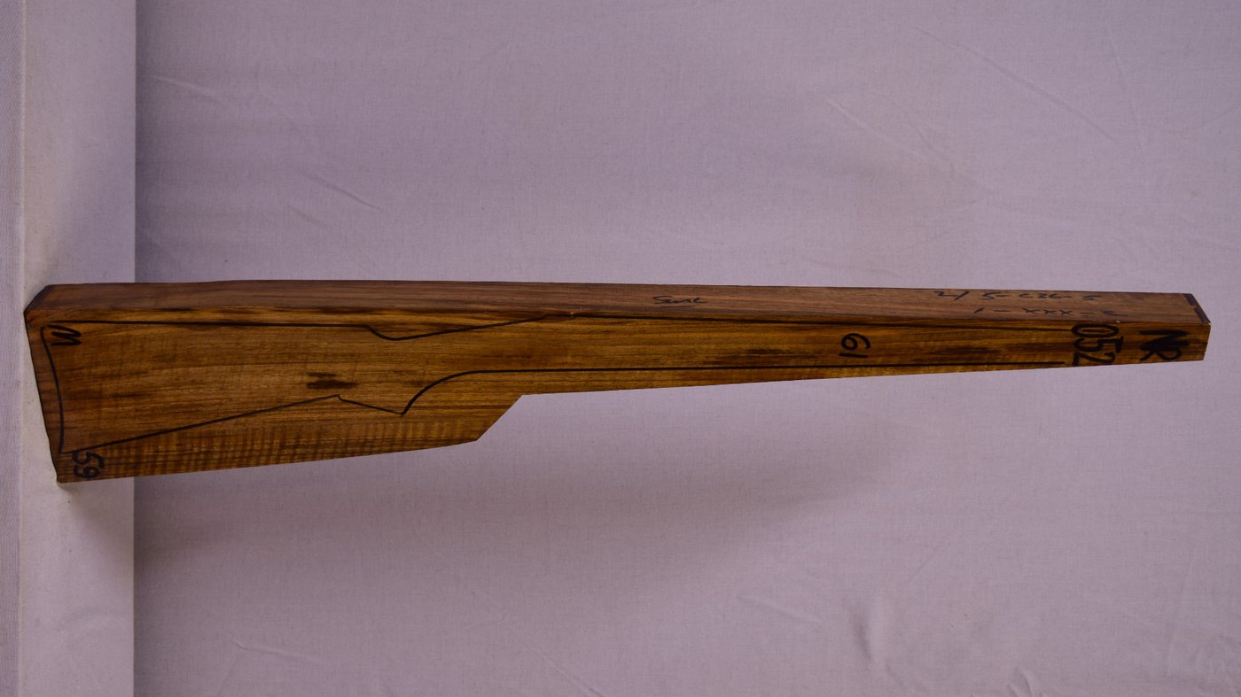 Right side of NR052 stockwood blank
