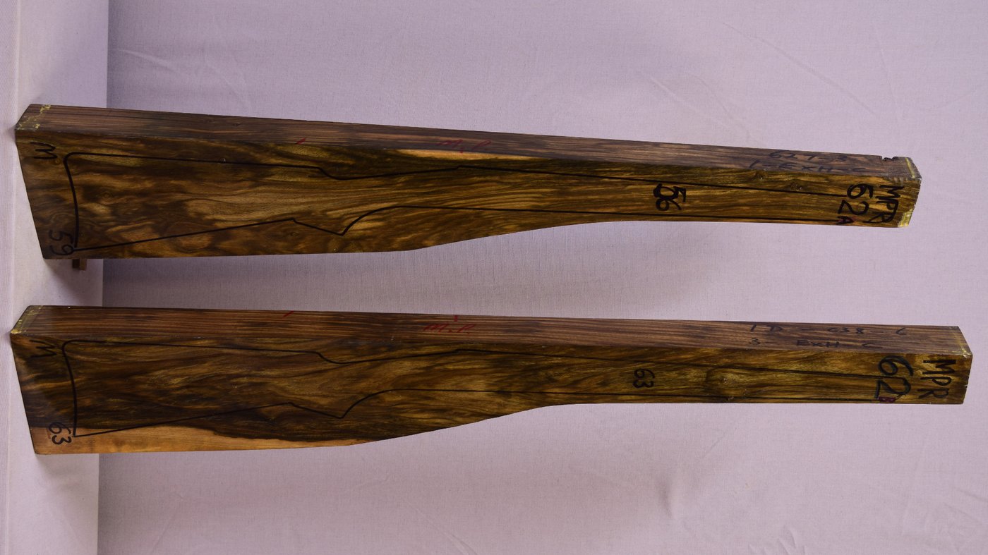 Right side of MPR 62A & 62B stockwood blank