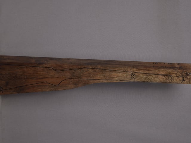 Right side of NR 234 stockwood blank
