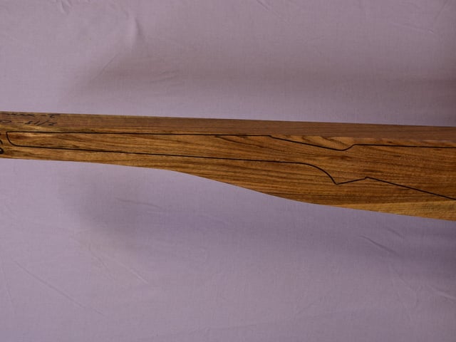 Left side of VR099 stockwood blank