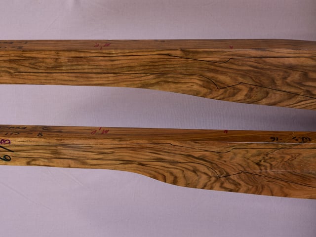 Left side of MPR 67A & 67B stockwood blank