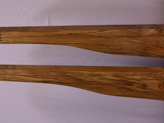 Left side of MPR 72A & 72B stockwood blank