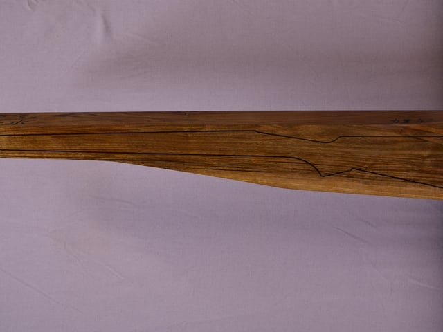 Left side of NR031 stockwood blank