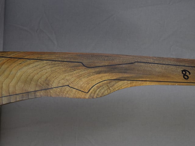 Right side of TTD 002 stockwood blank