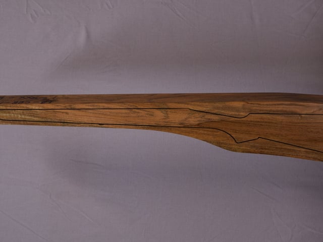 Left side of NR 139 stockwood blank