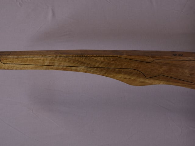 Left side of NR 118 stockwood blank