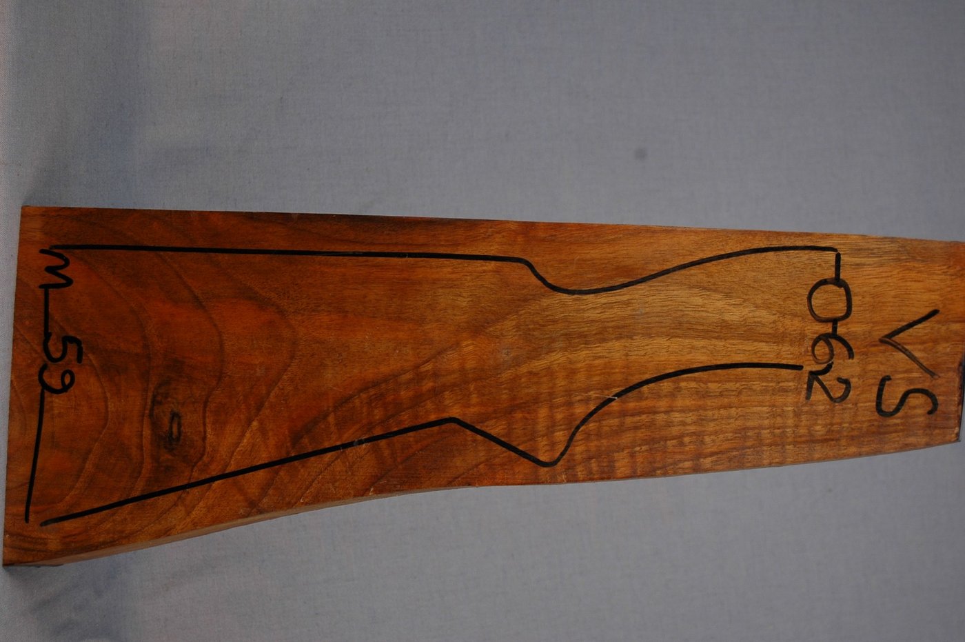 Right side of VS 062 stockwood blank