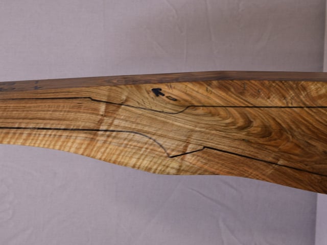 Left side of TD 046 stockwood blank